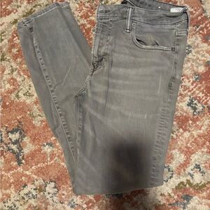 American Eagle Outfitters Gray Skinny Jeans